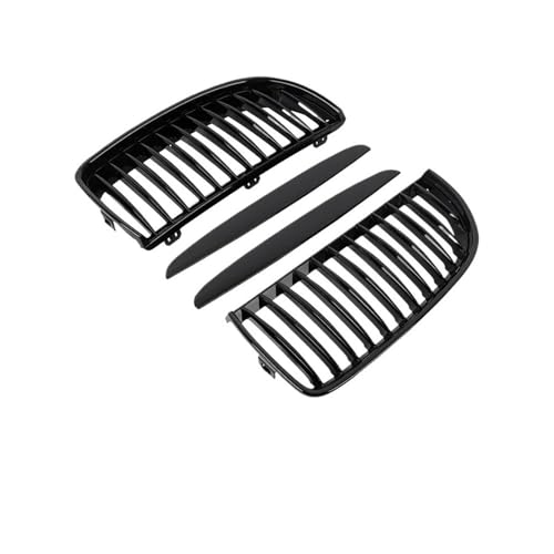 Parrilla de parachoques delantero negro brillante para coche Serie 3 E90 E91 2005-2012