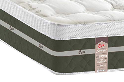 Colchão Castor Molas Bonnel Silver Star Air Solteiro - 0,88x1,88x0,32