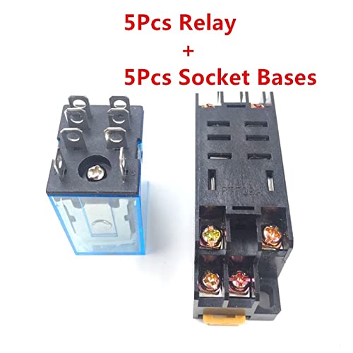 Relais électromagnétique 8PIN avec socle robuste pour vos installations fixes - 2
