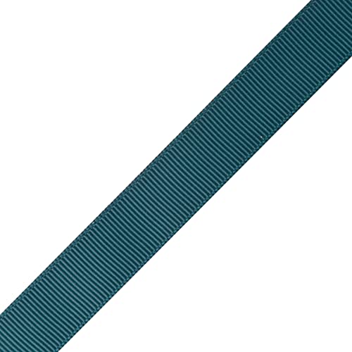 Fondersy 16mmX 91M Solid Grosgrain Ribbon for Gift Wrapping Hair Bows, Parties, Wedding Decoration, Crafts Sewing(Teal) - Image 2