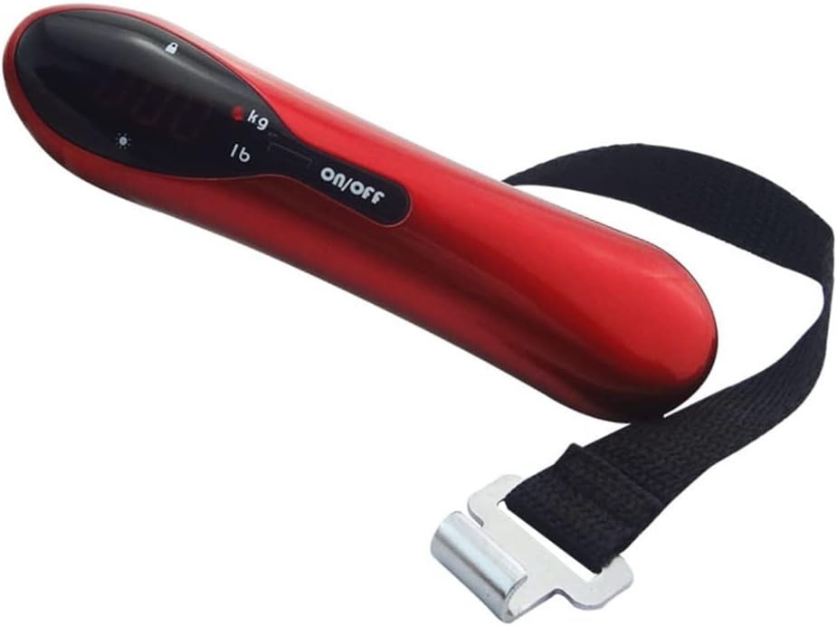 XBWEI 50kg/110lb Suitcase Scale Pocket Mini Luggage Scale Travel Bag Hanging Scales Electronic Balance Weight Scales