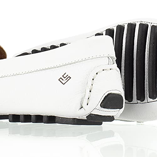 MOCASSIM DRIVE FEMININO SOFT COURO EXTERNO E INTERNO (FORRO) 15201 LECAS BRANCO (35, 15201 BRANCO)