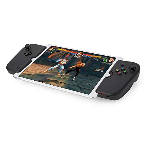 Gamevice GV160 - Apple iPad Pro 10.5 インチ用ゲームコントローラー、フレキシブルブリッジ、プレイ中に充電 - ブラック