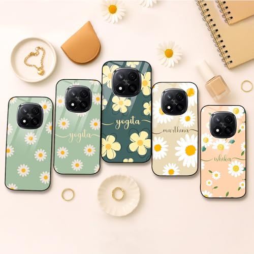 Image of COLORflow Back Cover Compatible with Redmi Note 14 Pro Plus | Daisy Bloom Customized | Shockproof TPU Bumper with Camera Protection Back Cover Compatible with Redmi Note 14 Pro Plus
