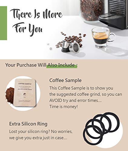 Capsule riutilizzabili per Nespresso: capsule