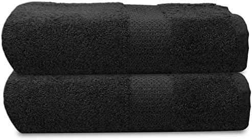 Towelogy® Premium Large Hand Towels Set 100% Combed Ring Spun Cotton ...