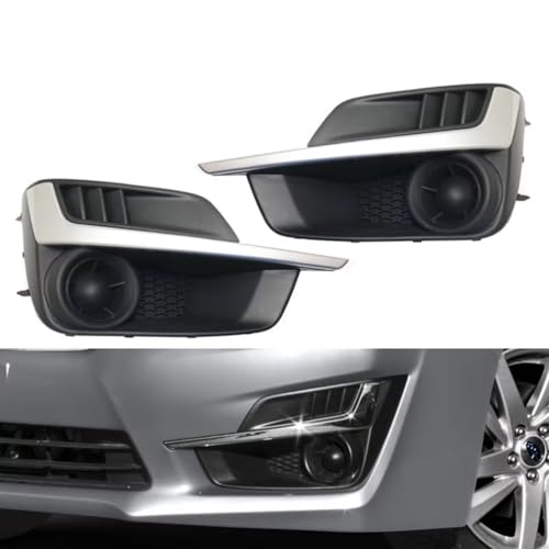Cubierta luz antiniebla parachoques delantero Subaru Impreza 2015 2016 bisel marco 2