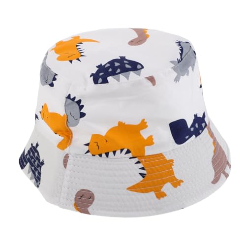 Chapeau de soleil de pêcheur HHRFCS pour garçon et fille, modèle imprimé multicolore d'été