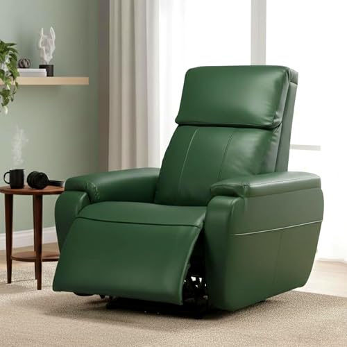 Image of Zeus Motorized Recliner | Premium Leatherette Upholstery | Single Seater Recliner Sofa for Office, Corporate & Hospitality | Ergonomic, Sleek & Space-Saving Design | 18 Months Warranty
