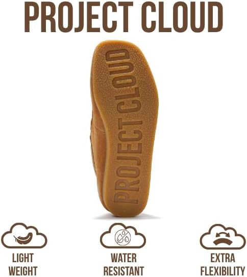 Project Cloud 100% Genuine Leather Womens Shoes - Memory Foam Insole Oxford Shoes For Women Footwear - Lightweight Anti-Slip Sole Casual Work Loafers with Lace (Wally) - Image 5