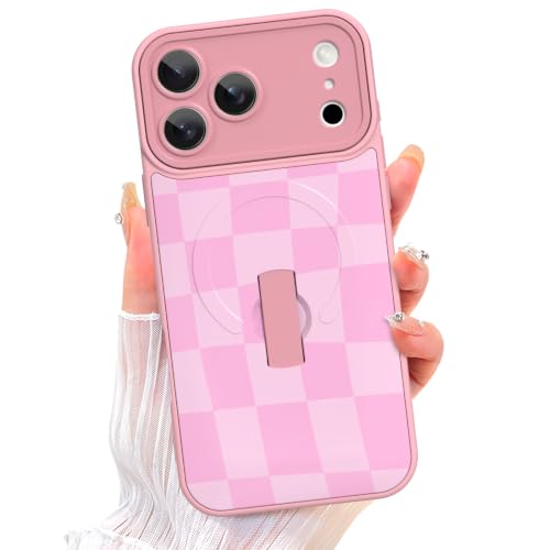Image of ZIYE for iPhone 17 Pro Case Checkered Compatible with Magsafe