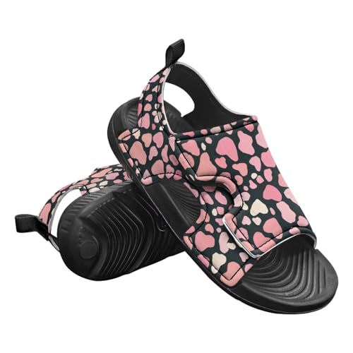 Kids Hook and Loop Sandals for Toddler Girls - Non-slip, Comfort, Stable, for School, Water Park and Beach2