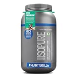 Isopure Whey Protein Isolate Powder with less than 1.5gm of Carbs and Vitamins for Immune Support - 2 kg Vanilla, Vegetarian protein for Men & Women. Offer Pack 2kg