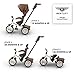 Bentley Kids Trike, Toddler Bike 6-in-1, Officially Licensed & Designed by Bentley Motors UK; This Baby to Big Kid Tricycle is a Compelling Statement of Performance and Luxury, White Satin (6m-5y+)