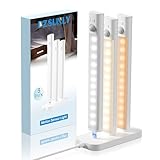 3 Temperature di Colore & Luminosità Regolabile: La led con sensore di movimento crea l’atmosfera luminosa ideale per ogni esigenza – luce calda (3000K) per un ambiente accogliente, bianca neutra (4500K) per un’illuminazione equilibrata o bianca fredda (6000K) per la massima luminosità. Con un solo tocco puoi regolare la luminosità in continuo dal 10 al 100% – perfetta per qualsiasi ambiente e attività