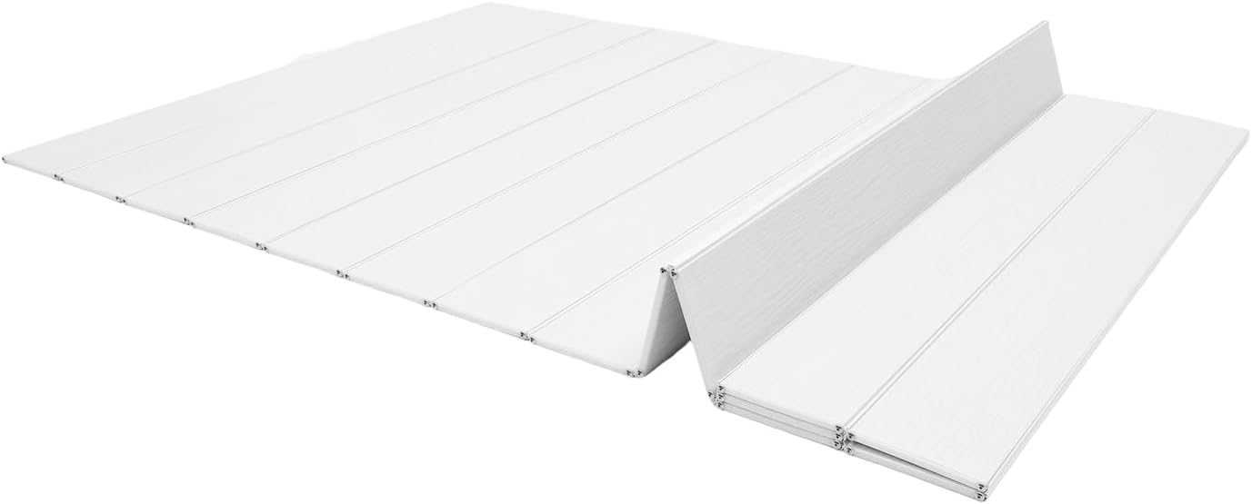 Shutter Bathtub Lid, Foldable Waterproof Bathtub Cover, Anti-dust PVC Bathtub Tray Bathtub Cover, Durable Modern Bath Tub Racks Insulation Plate for Bathroom, Home