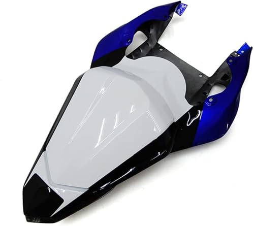 Miniatura 9 de STLPRO - Kit completo de carenado de plástico ABS blanco brillante y azul compatible con Yamaha 2006 2007 YZF600-R6 06 07 YZF-R6 Molde de inyección