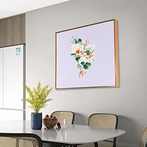 Image of DIY 14x14 Metal Canvas Floater Frame 0.8 inch Deep Brushed Silver