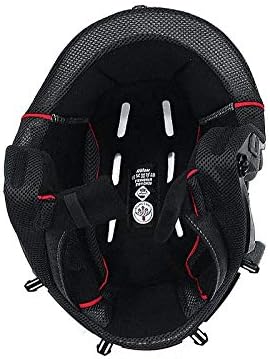 NOLAN SP.INTERNO.CLIMA COMFORT.L.BLACK-RED.NCOM.N44/EVO : Amazon.it: Auto e  Moto