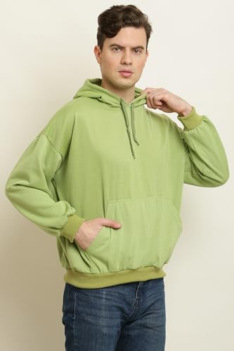 Image of Fleece Oversized Fit Pocket Hoodie for Men Small to 10xl