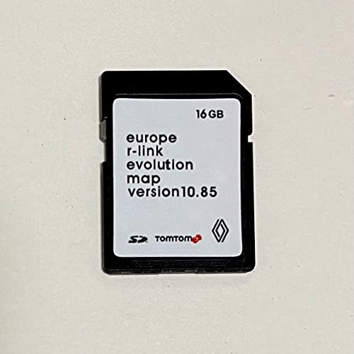 Carte SD GPS Europe 2022-10.85 - Renault R-Link