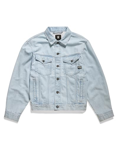 Miniatura 5 de G-Star Raw Chaqueta Vaquera Relajada, Sun Faded Piscina Blue D24347-D536-G319, L Para Mujer