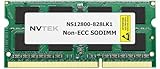 NVTEK 8GB (1X8GB) DDR3 1600MHZ PC3-12800 2Rx8 1.35V 204-PIN Non-ECC SODIMM Laptop PC Computer Memory