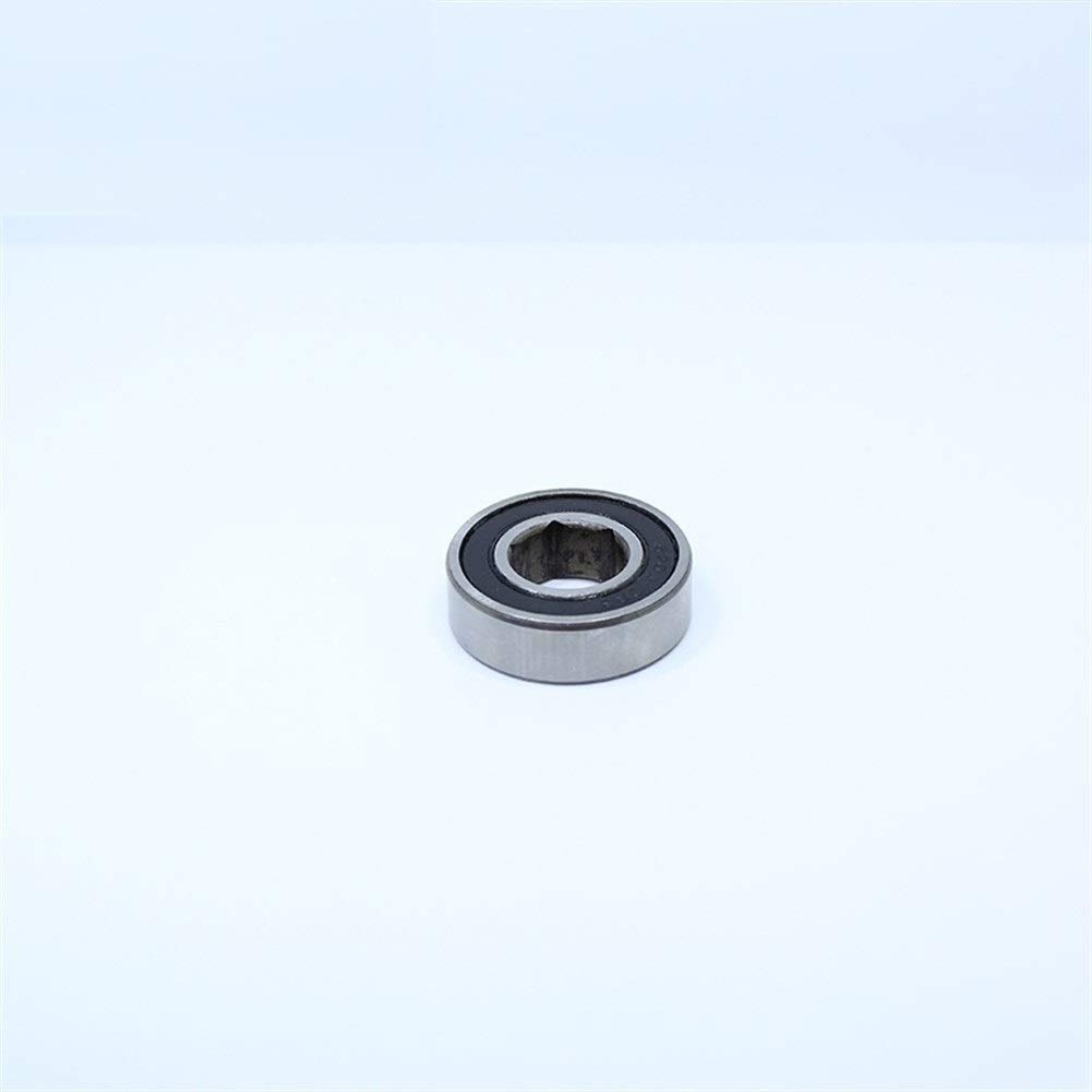 Rodamiento hexagonal 6205RS for sembradoras agrícolas ABEC-1 interior 16/17/18/20/22/25mm rodamientos no estándar 6205-2RS 2 uds(20mm)