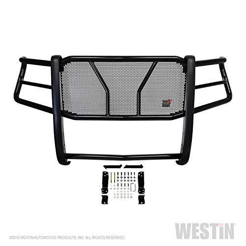 Westin 57-3955 Hdx Grille Guard Fits 2019-2023 Silverado 1500 (Excl. Silverado Ld) 2022 Silverado Ltd (Without Front Sensors) Black #TOP7