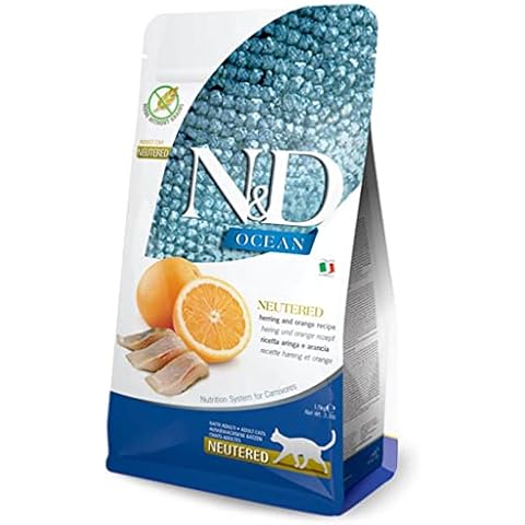 N&D Ocean CAT Herring and ORANGE NEUTERED Adult 5 KG Cover