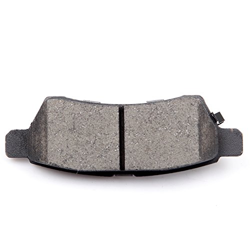 Brake Rotors Brakes Pads Kits,Eccpp 2Pcs Rear Brake Rotors And 4Pcs Ceramic Disc Brake Pads Set For 2005-2016 For Nissan Frontier,2005 2008-2015 For Nissan Xterra,2009-2012 For Suzuki Equator #TOP6