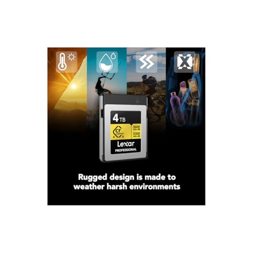 Image of Lexar Gold Series Professional CFexpress 4.0 Type-B - 4TB, Card