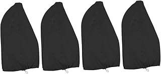 YARNOW 4 Peças De Cadeira Suspensa Capa Protetora Contra Poeira Cadeira De Balanço Cadeira De Rede Ao Ar Livre Cadeiras De Balanço Capa De Jardim Ao Ar Livre Capa De Proteção Ao Ar Livre