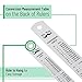 Mr. Pen Steel Rulers, 6 inch and 12 inch Metal Rulers, Pack of 2