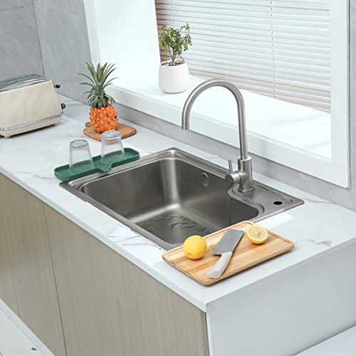 image for MicoYang Silicone Bathroom Soap Dishes with Drain Spout-Bathroom and K