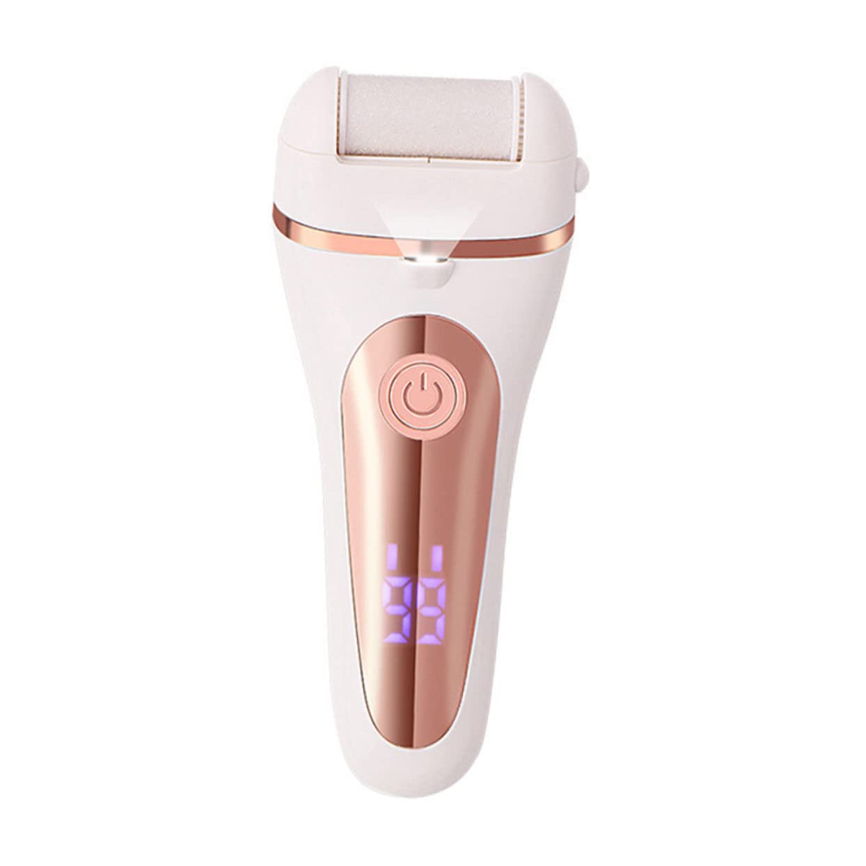 Healvian 1pezzi Dispositivo Elettrico Per Dei Piedi Con Display Led Rimozione Professionale Di Calli e Morta Pedicure Sicura e Ricaricabile Usb Design Ergonomico e Compatto Per Uomo e Donna