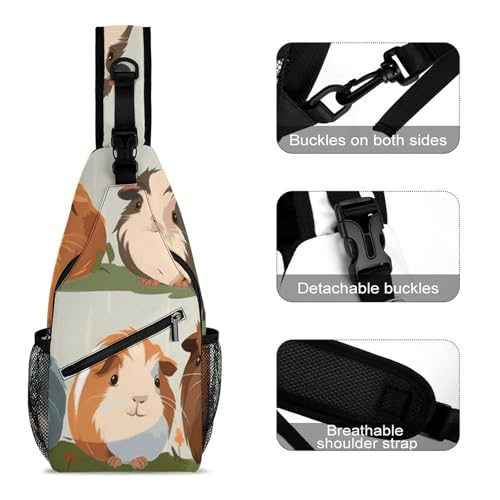 Bolso Sling Crossbody Casual para Viaje y Senderismo miniatura 3