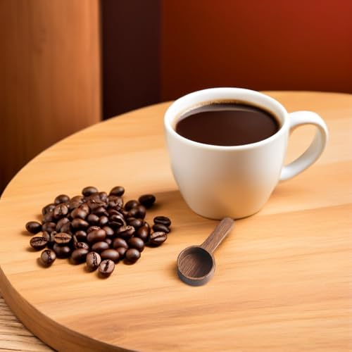Cucharas de madera para café y repostería gourmet en cocinas modernas 6