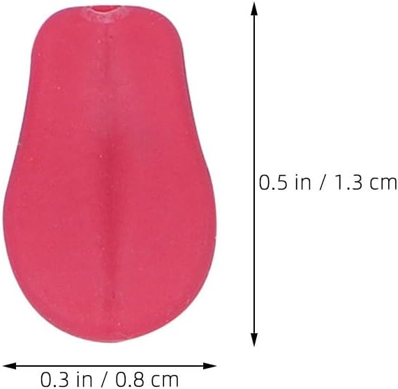 30Pcs Mini Doll Tongue Accessories Cute Dog Tongue Props for DIY Doll Making Craft Projects Versatile Decoration for Home Office