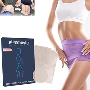 BEAUUP Slimmestar Afslankpleister voor de buik, slimmestar, perfecte huid, patch-200 stuks