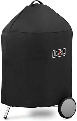 Miss Grill 7150 - Funda para barbacoa Weber de 22 pulgadas para parrillas de carbón de alta calidad, resistente al agua y a la intemperie