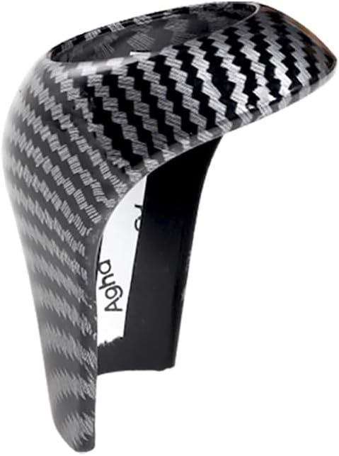 Carbon Fiber Car Gear Shift Knob Cover Sticker Interior Trim for Mercedes Benz W204 W212 A G E C Class CLS Accessories1 Piece image 4