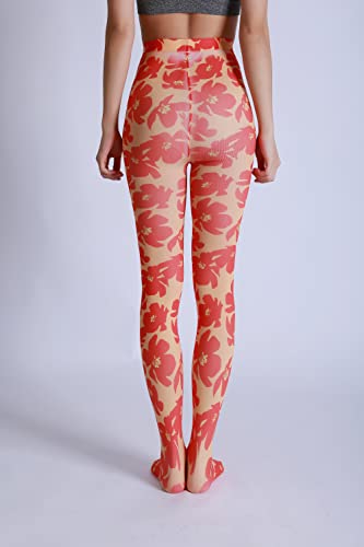 Image of Sahabowi Women Tights, Sheer High Waist Pantyhose, Vintage Control Top Stockings, Siwa 4