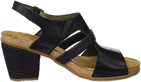 El Naturalista Women Mola N5031 Heeled Sandal Shoes, Black, EU 39 / US 8.5 | Image 5