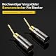 Tertullus 8 Stück Bananenstecker pin stecker 2mm für Kabel bis 4mm,Doppel Schrauben Locking,8-20AWG,Bananas für Lautsprecherkabel, Heimkino,Musiker & mehr (bananenstecker pin stecker)