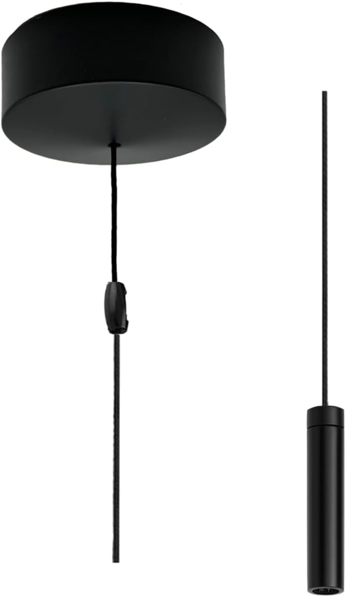 Taps2traps Black Taps2traps™ Matt Bathroom Light Pull Switch With Mordern Sleek Toggle & Cord 2 Way 6A