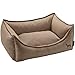 Hund und günstig Kaufen-HUNTER Livingston Hundesofa, Hundebett, Strukturstoff, klassisch, S, braun