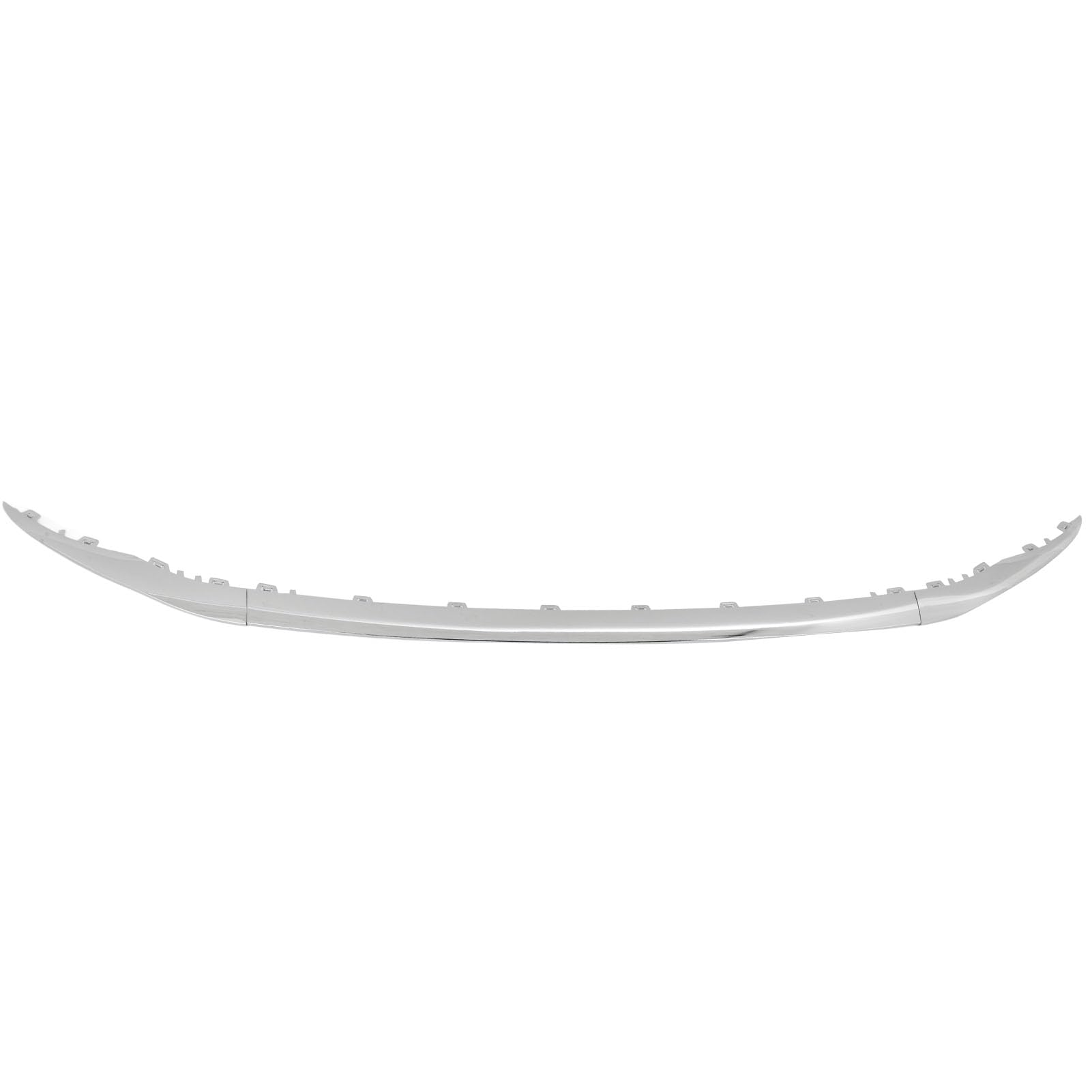 Moldura del Parachoques Delantero Embellecedor Inferior de Parachoques Delantero Cromado 2058858602, Repuesto para Clase C W205 Line Facelift 2019 a 2021