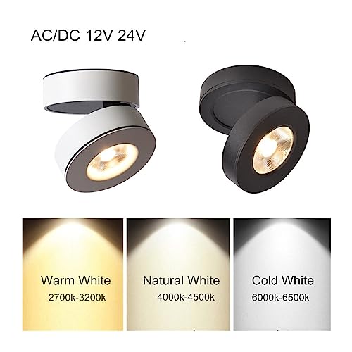 Spot LED Pliable 360 Degrés pour Éclairer les Zones Sombres sans Encastrement