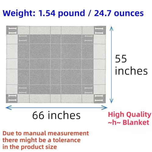 Fcteap SHAFAPITAN001 H Blanket Soft Throw Blanket Faux Fleece Cashmere Plaid Warm Shawl Thick Knitted Plush Cozy Comfy For Women Throw Blanket For Sofa Couch Bed Queen King Size 55X66 In thumb #6